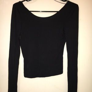 Bethany Mota black long sleeve shirt